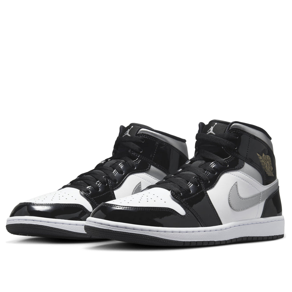 Air Jordan 1 Mid 'Black Patent'