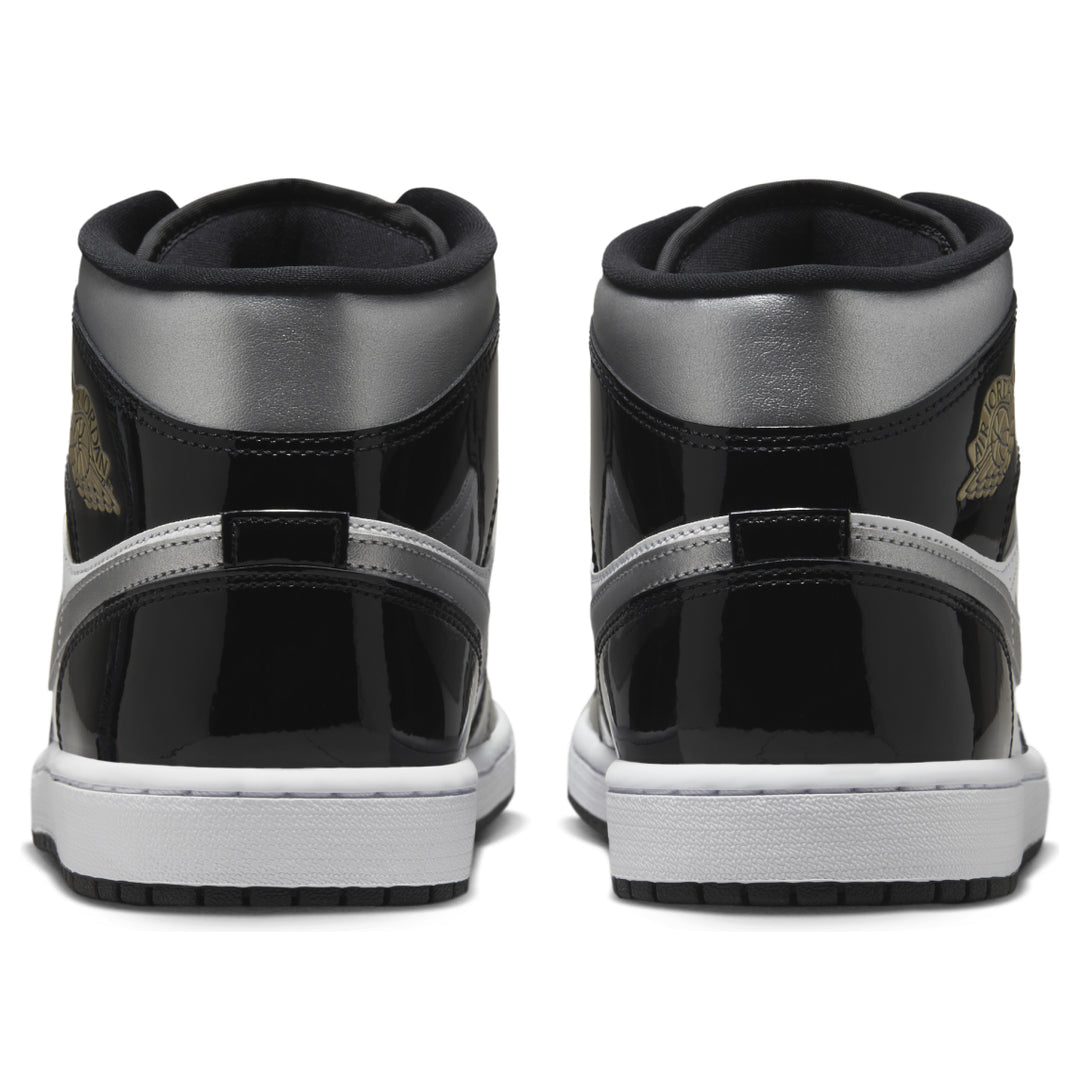Air Jordan 1 Mid 'Black Patent'
