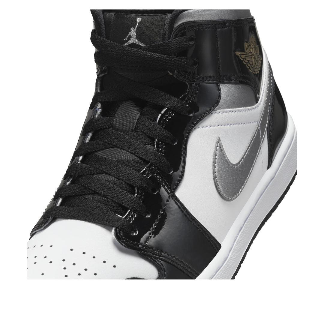 Air Jordan 1 Mid 'Black Patent'