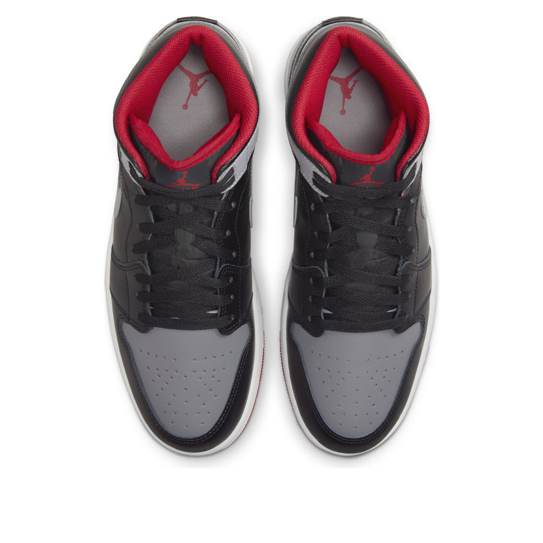 Air Jordan 1 Mid 'Shadow Fire Red'