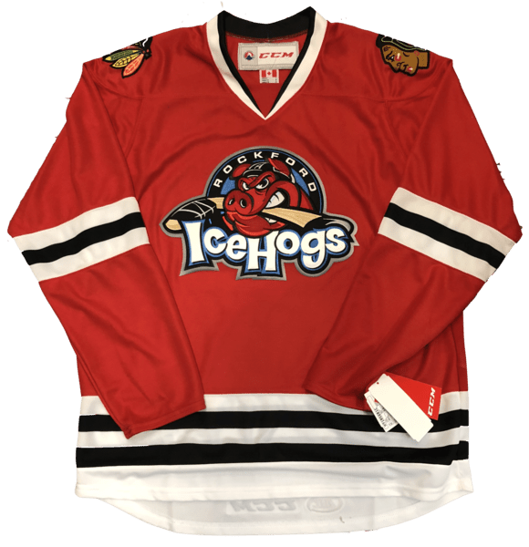 Mens Rockford IceHogs Premier Home Jersey