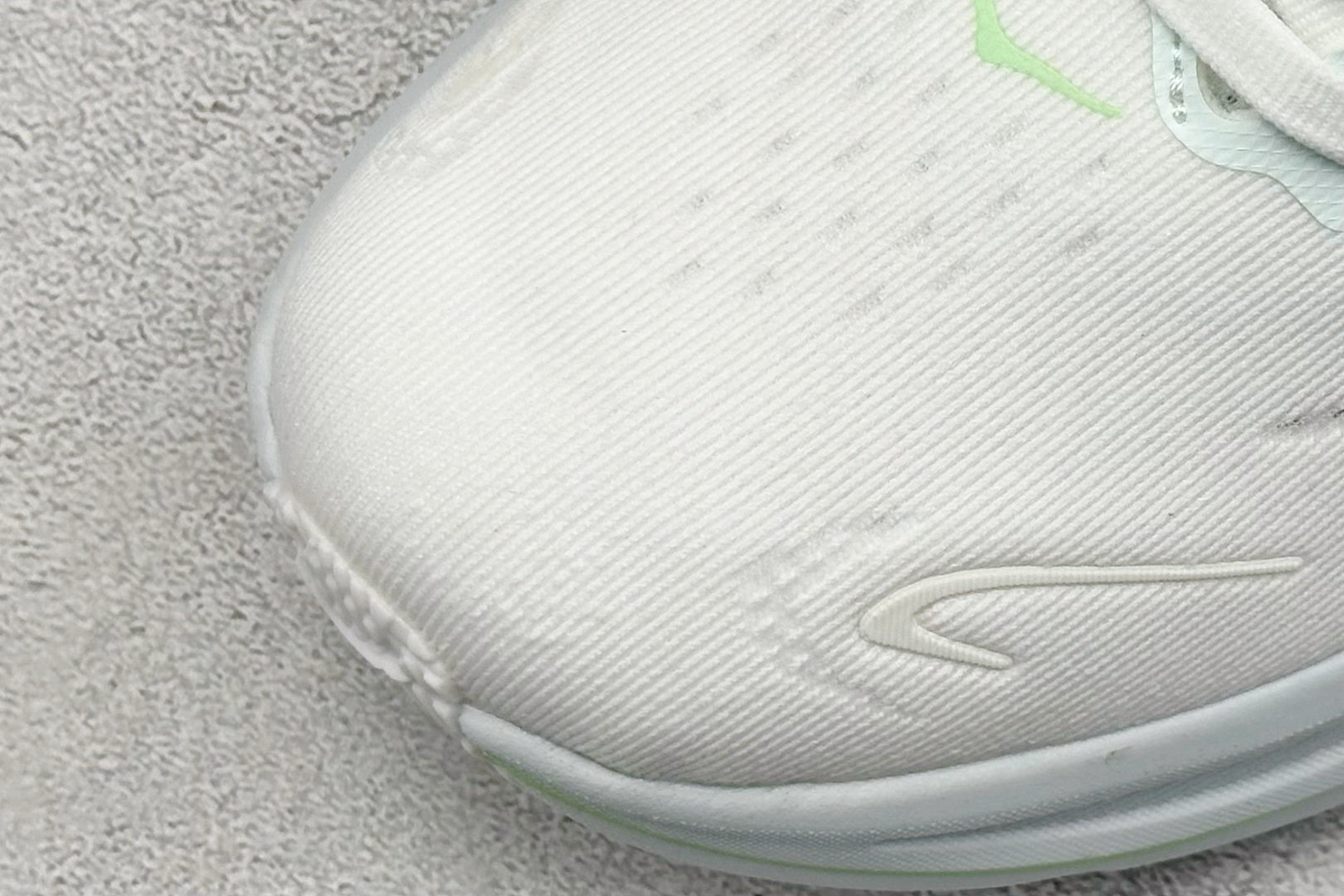 HOKA Clifton 10 Cushioned Road Running Sneakers White Teal