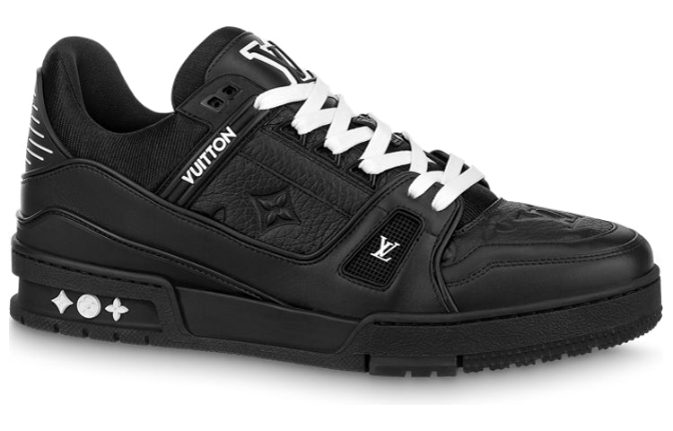 Trainer Sneakers 'Black Monogram'