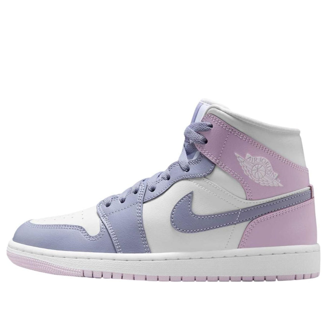 Air Jordan 1 Mid 'Indigo Haze Doll White'