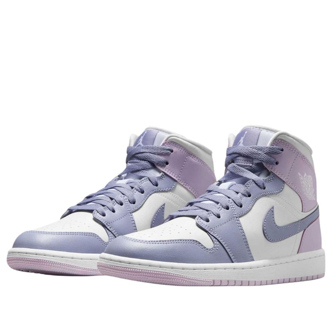 Air Jordan 1 Mid 'Indigo Haze Doll White'