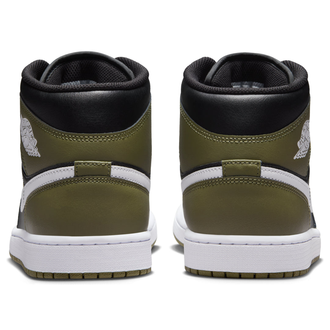 Air Jordan 1 Mid 'Black Medium Olive'