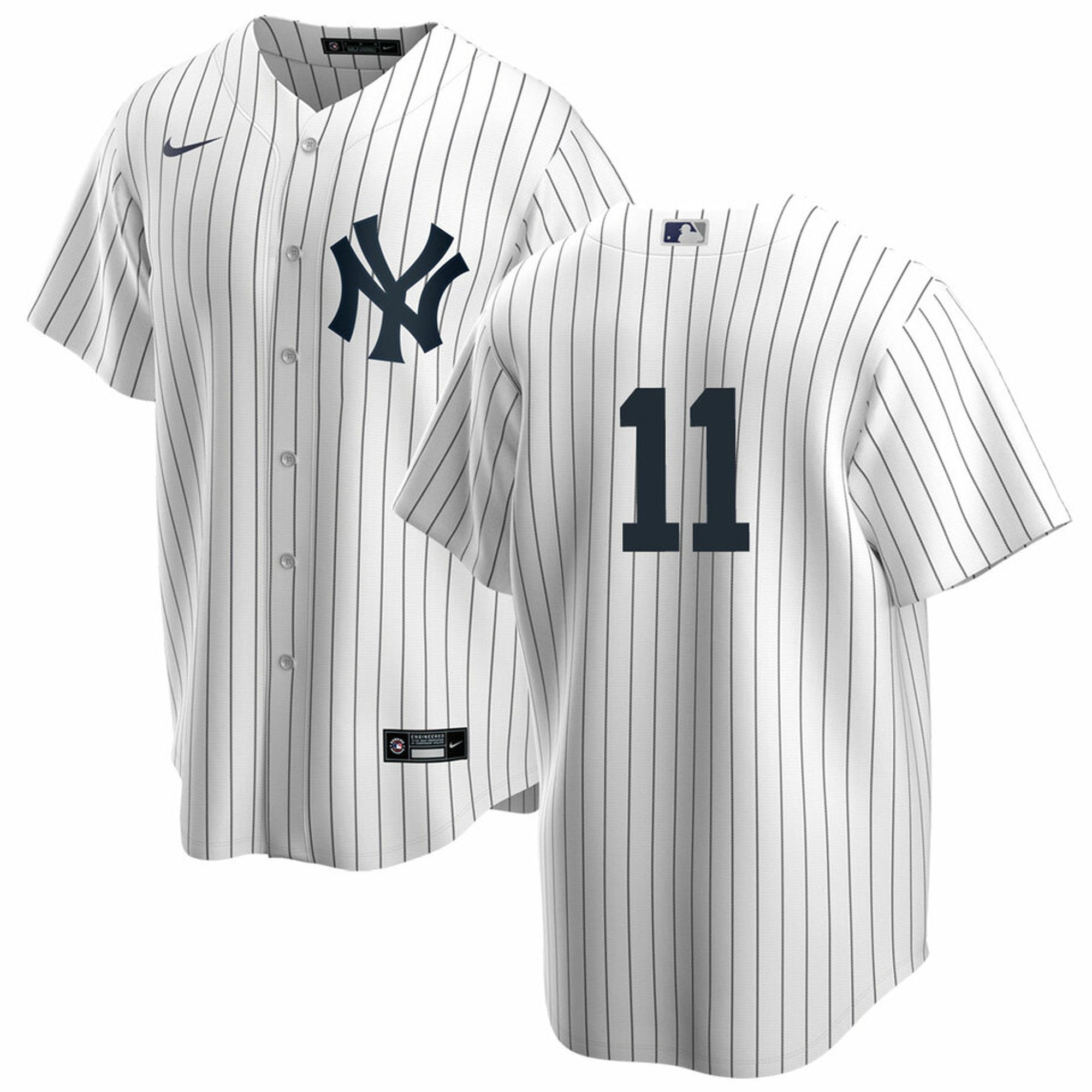Men's Nike Anthony Volpe #11 White New York Yankees Home Official Replica Player Jersey