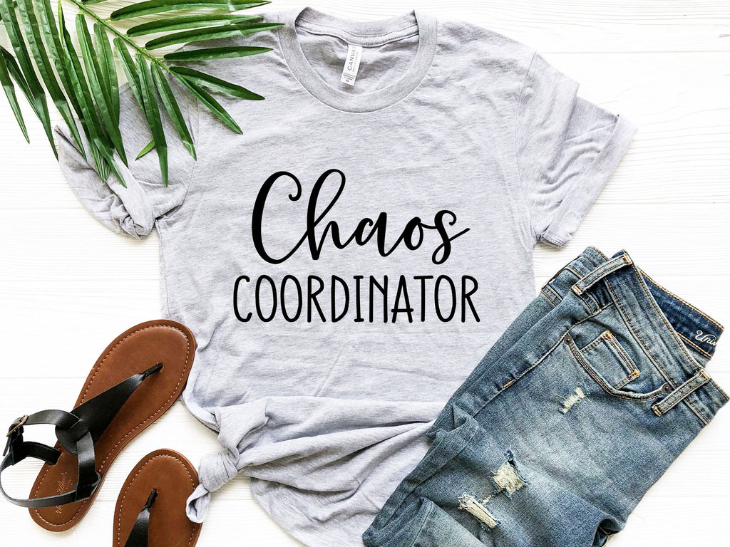 Chaos Coordinator Shirt, Mothers Day Shirt, Mama Life Shirt, Trendy Mom Shirt, Christmas Gifts For Women, Funny Mom Shirt, Teacher Shirt