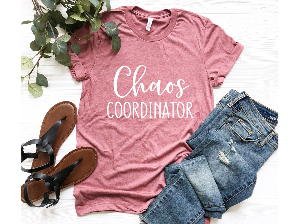 Chaos Coordinator Shirt, Mothers Day Shirt, Mama Life Shirt, Trendy Mom Shirt, Christmas Gifts For Women, Funny Mom Shirt, Teacher Shirt