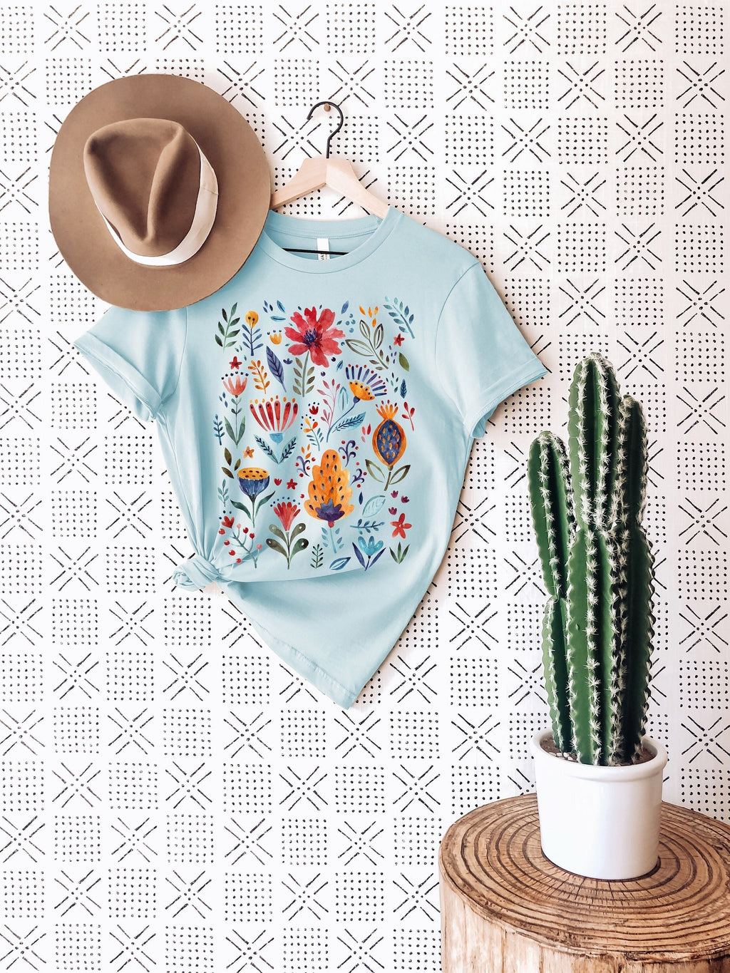 Wildflower Tshirt, Wild Flowers Shirt, Floral Tshirt, Flower Shirt, Gift for Women, Ladies Shirts, Best Friend Gift