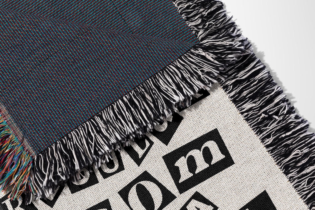 Personalized Woven Blanket Gift for Mom, Unique Mother's Day Gift from Daughter, Custom Birthday Gift Idea, Funny Mother's Day Cool Mom