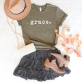 Grace Shirt: Christian Women's Graphic Tee - Inspirational Faith Design
