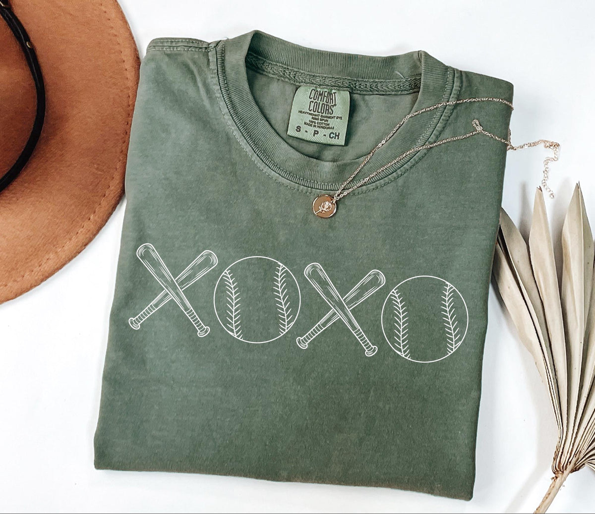 Comfort Colors® Baseball XOXO Shirt, Baseball Fan Shirt, Baseball Season, Baseball Lover Mom Shirt, Cheer Baseball Mom, Baseball Game Day