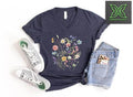 Flower Shirt Aesthetic,Gift For Women  Floral Graphic Tee, Wild Flower T-shirt,Boho Botanical Flower Tee, Gift For Gardener,Mothers Day Gift