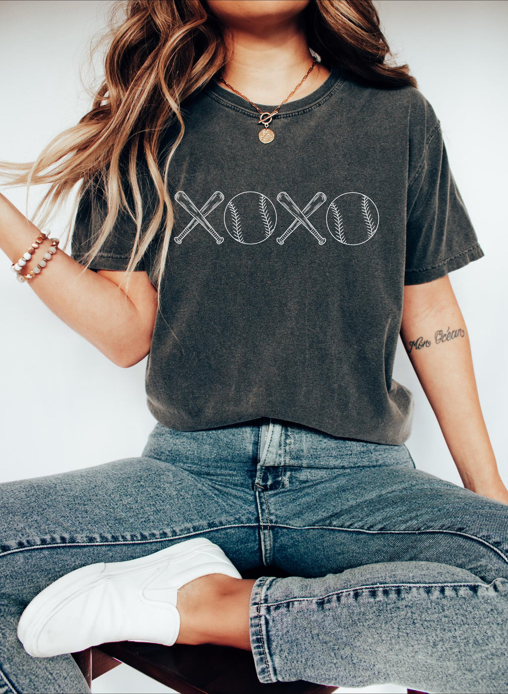 Comfort Colors® Baseball XOXO Shirt, Baseball Fan Shirt, Baseball Season, Baseball Lover Mom Shirt, Cheer Baseball Mom, Baseball Game Day