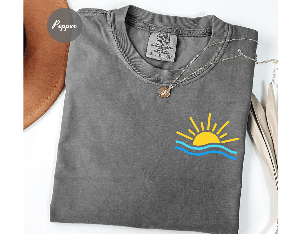 Summer Shirt, Beach Shirts, Cute Shirts, Tshirt Women, Vacation Tee, Cute Summer Clothes, Vacation Shirts, Girl Gifts, Comfort Colors Shirt