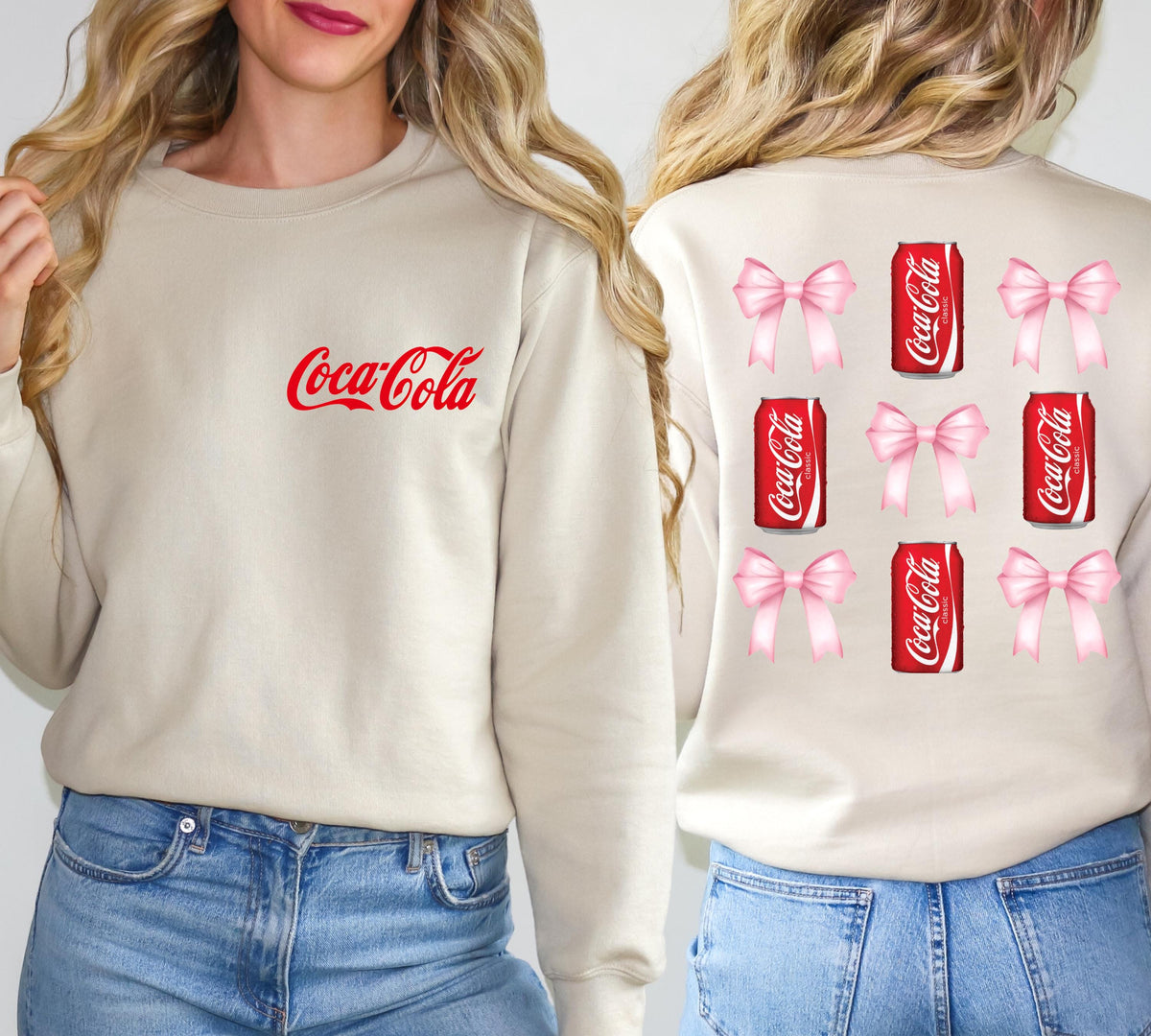 Coca-Cola Bow T-Shirt: Coquette Trendy Tee, Soda Lover
