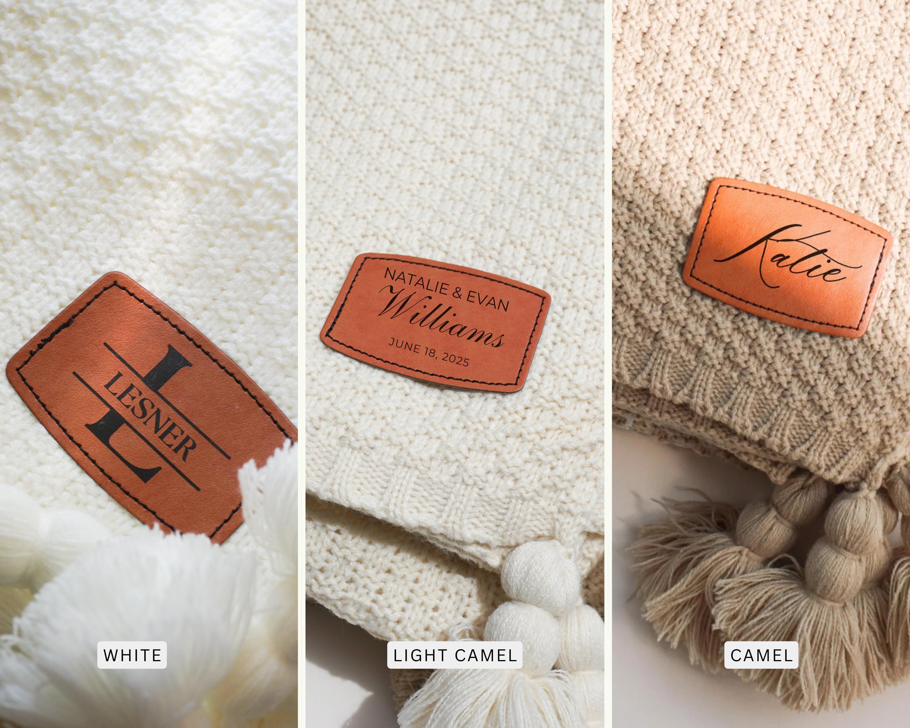 Blanket with Name Personalized Realtor Closing Gift for Customer New Home Gift Throw Blanket Branded Item Logo Blanket Gift Employee Bulk