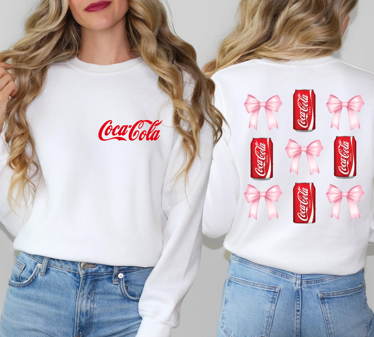 Coca-Cola Bow T-Shirt: Coquette Trendy Tee, Soda Lover