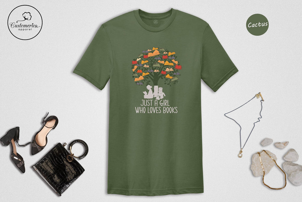 Book Lover T-Shirt, Bibliophile Bookworm Tee