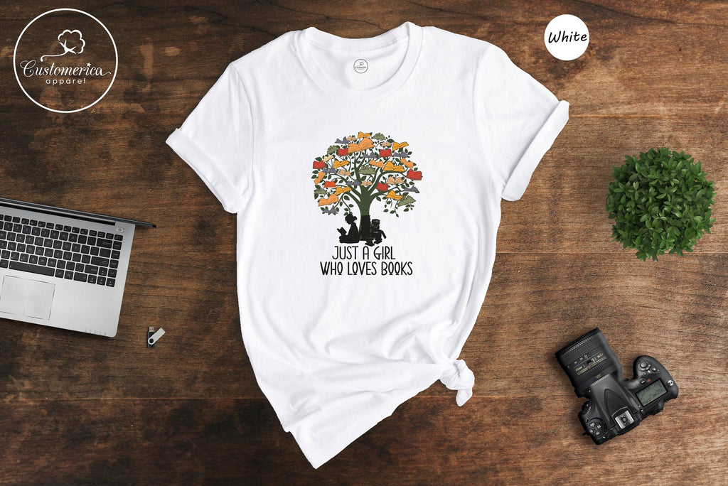 Book Lover T-Shirt, Bibliophile Bookworm Tee