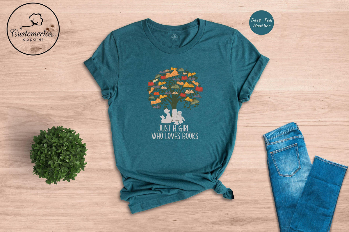 Book Lover T-Shirt, Bibliophile Bookworm Tee