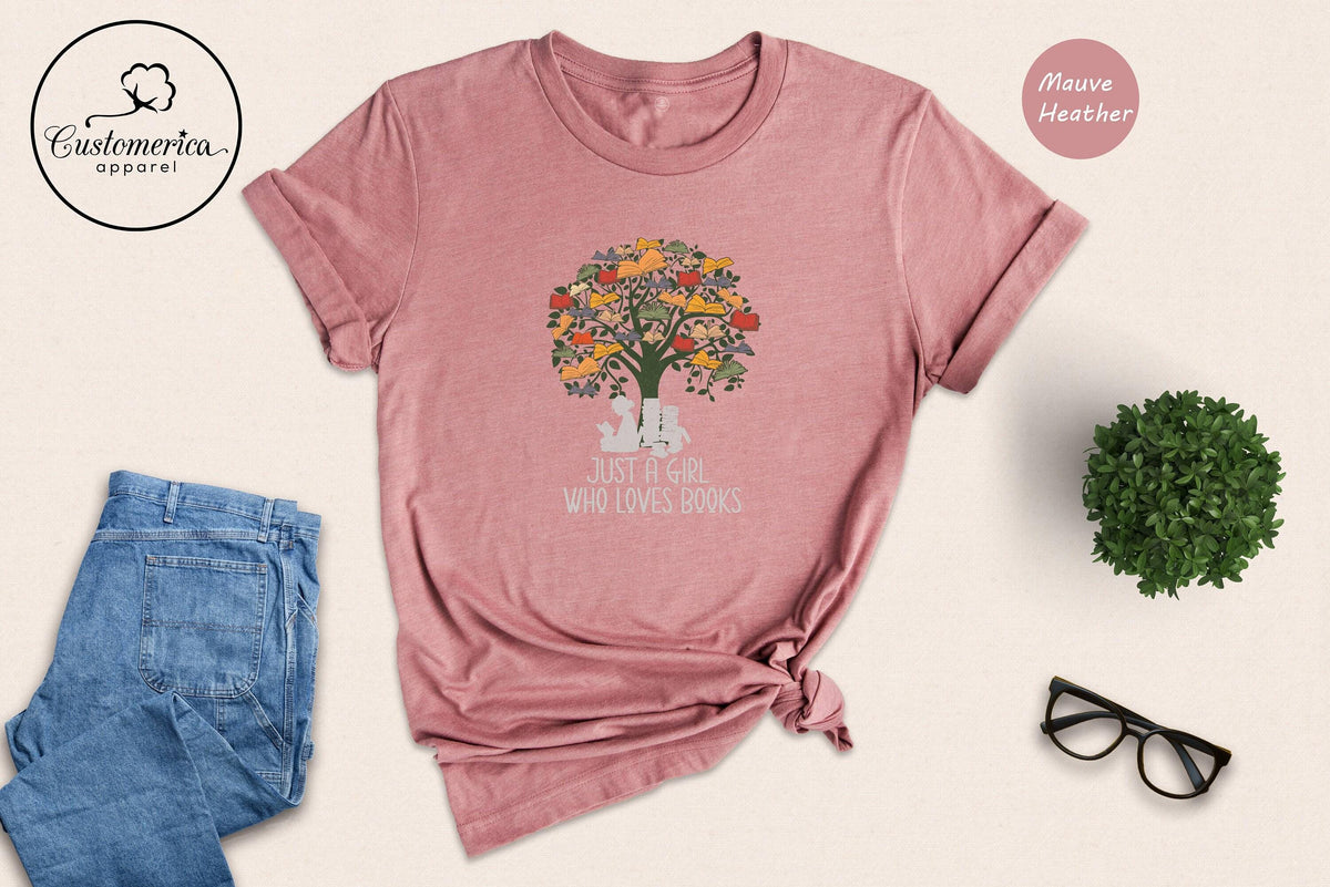 Book Lover T-Shirt, Bibliophile Bookworm Tee