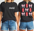 Coca-Cola Bow T-Shirt: Coquette Trendy Tee, Soda Lover
