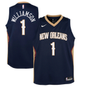 Youth Zion Williamson New Orleans Pelicans Nike Navy Replica Swingman Jersey
