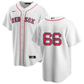 Men's Nike Boston Red Sox Brayan Bello #66 Home Official Replica Player Jersey