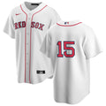 Men's Nike Boston Red Sox Dustin Pedroia #15 Home Official Replica Player Jersey