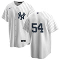 Men's Nike Max Fried #54 White New York Yankees Home Official Replica Player Jersey