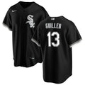 NIKE Men's Ozzie Guillen Chicago White Sox Black Alternate Replica Jersey