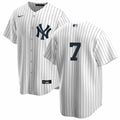 Men's Nike Mickey Mantle #7 White New York Yankees Home Official Replica Player Jersey