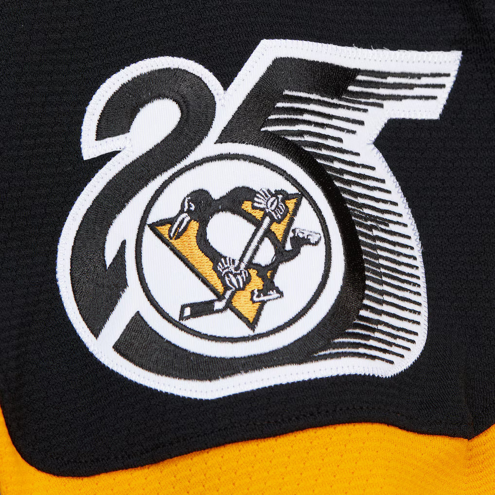 Men's Mario Lemieux Pittsburgh Penguins 1991-92 Black Power Play Player Jersey