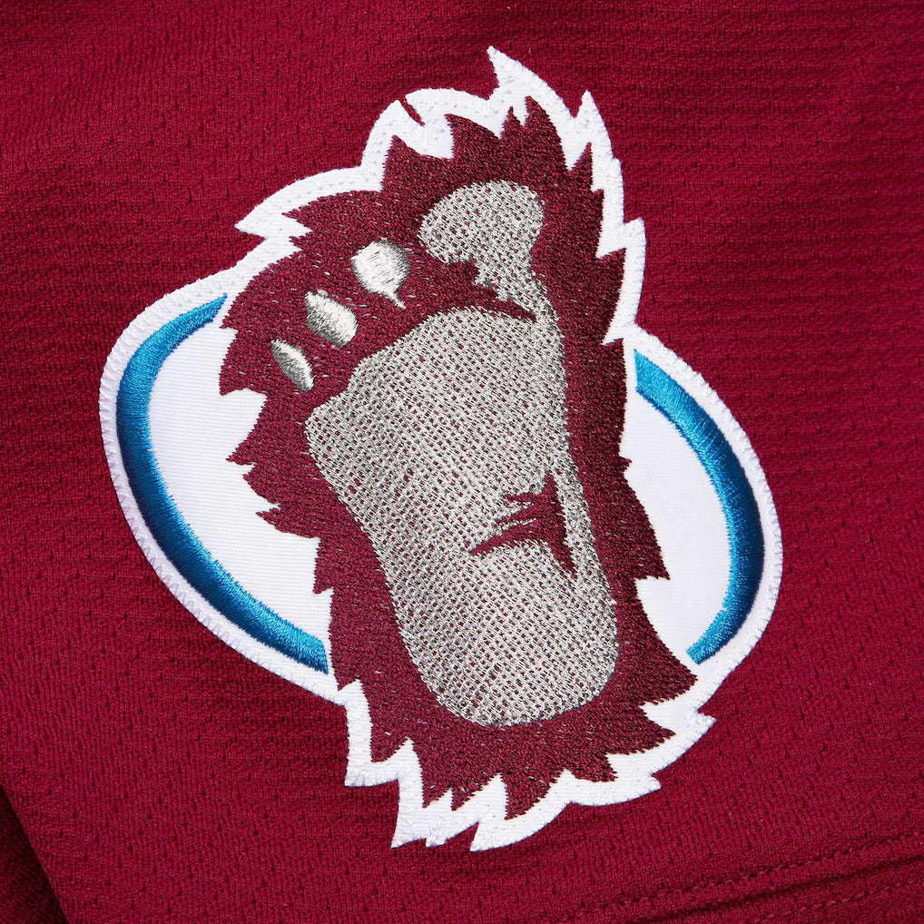 Men's Joe Sakic Colorado Avalanche White 2000-01 Power Play Jersey