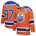 Men's Connor McDavid Edmonton Oilers Mitchell & Ness Power Play Jersey - Orange
