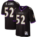 Men's Mitchell & Ness Ray Lewis Black Baltimore Ravens 2004 Legacy Replica Jersey