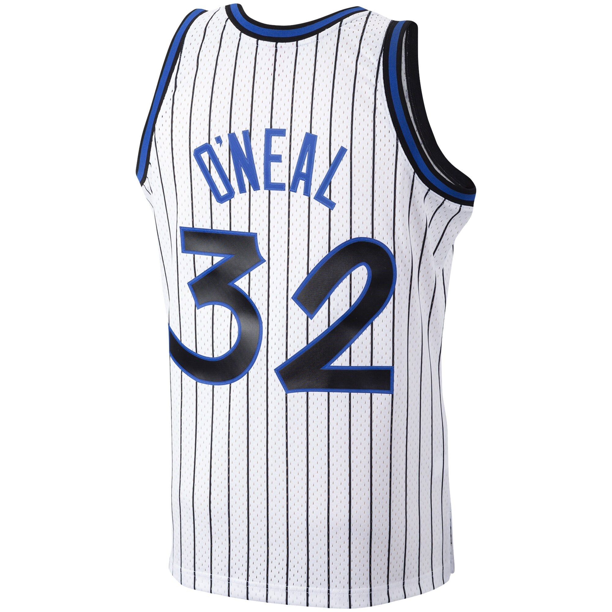 Men's Mitchell & Ness Shaquille O'Neal White Orlando Magic Hardwood Classics Swingman Jersey