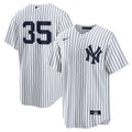 Men's Nike Cody Bellinger #35 White New York Yankees Home Official Replica Player Jersey