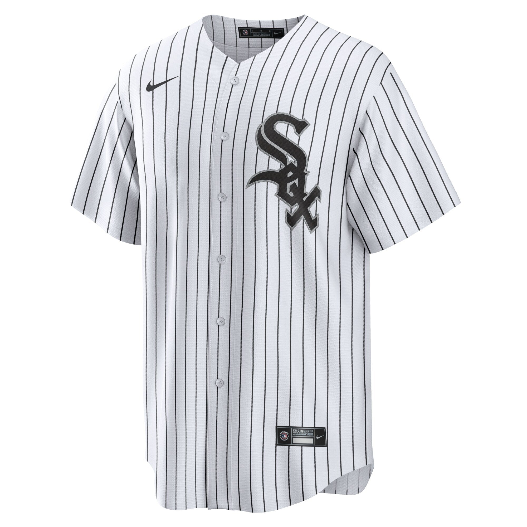 NIKE Men's Albert Belle Chicago White Sox Home Replica Jersey With Premium Lettering