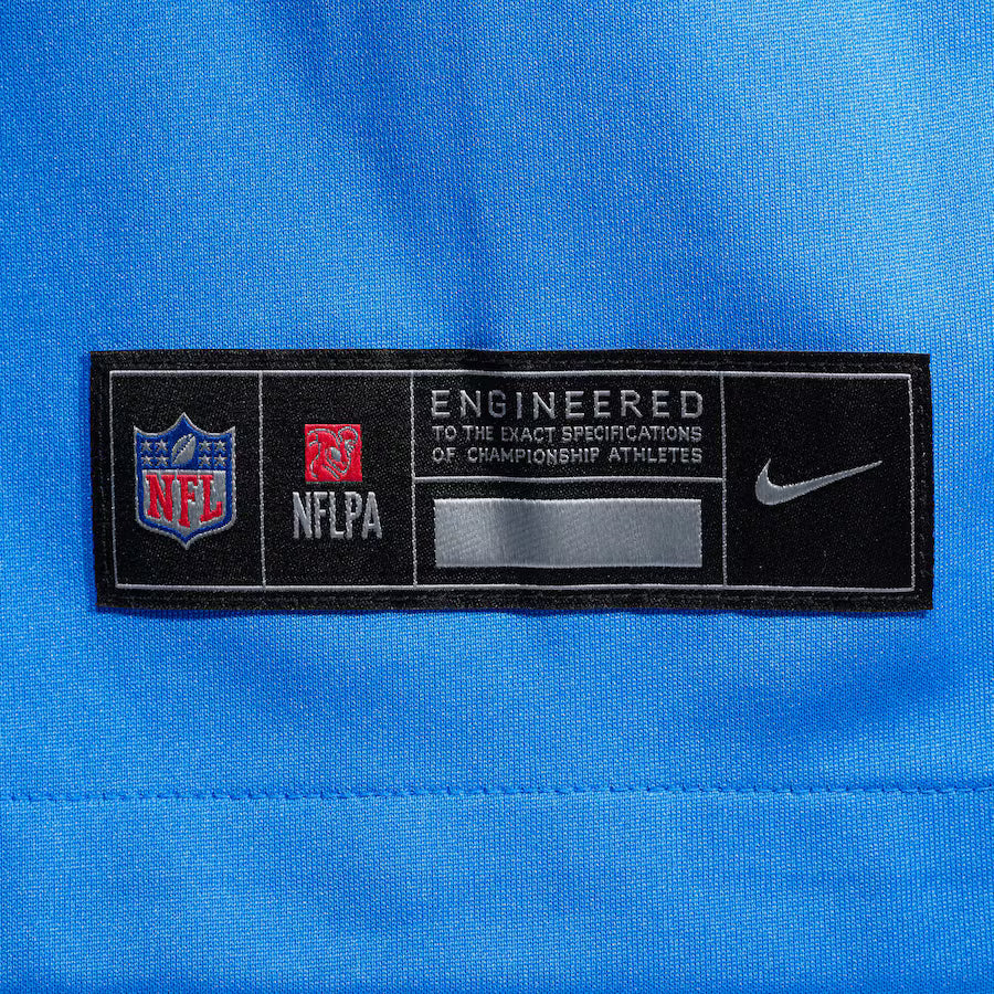 Men's Omarion Hampton Los Angeles Chargers Powder Blue Nike Game Jersey