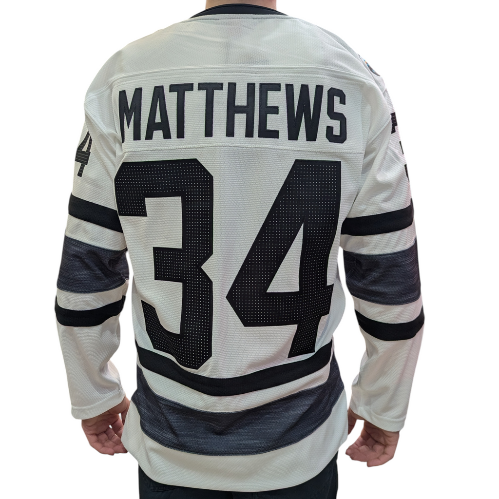 Men's Auston Matthews Toronto Maple Leafs 2019 All Star White Mitchell & Ness Power Play Jersey
