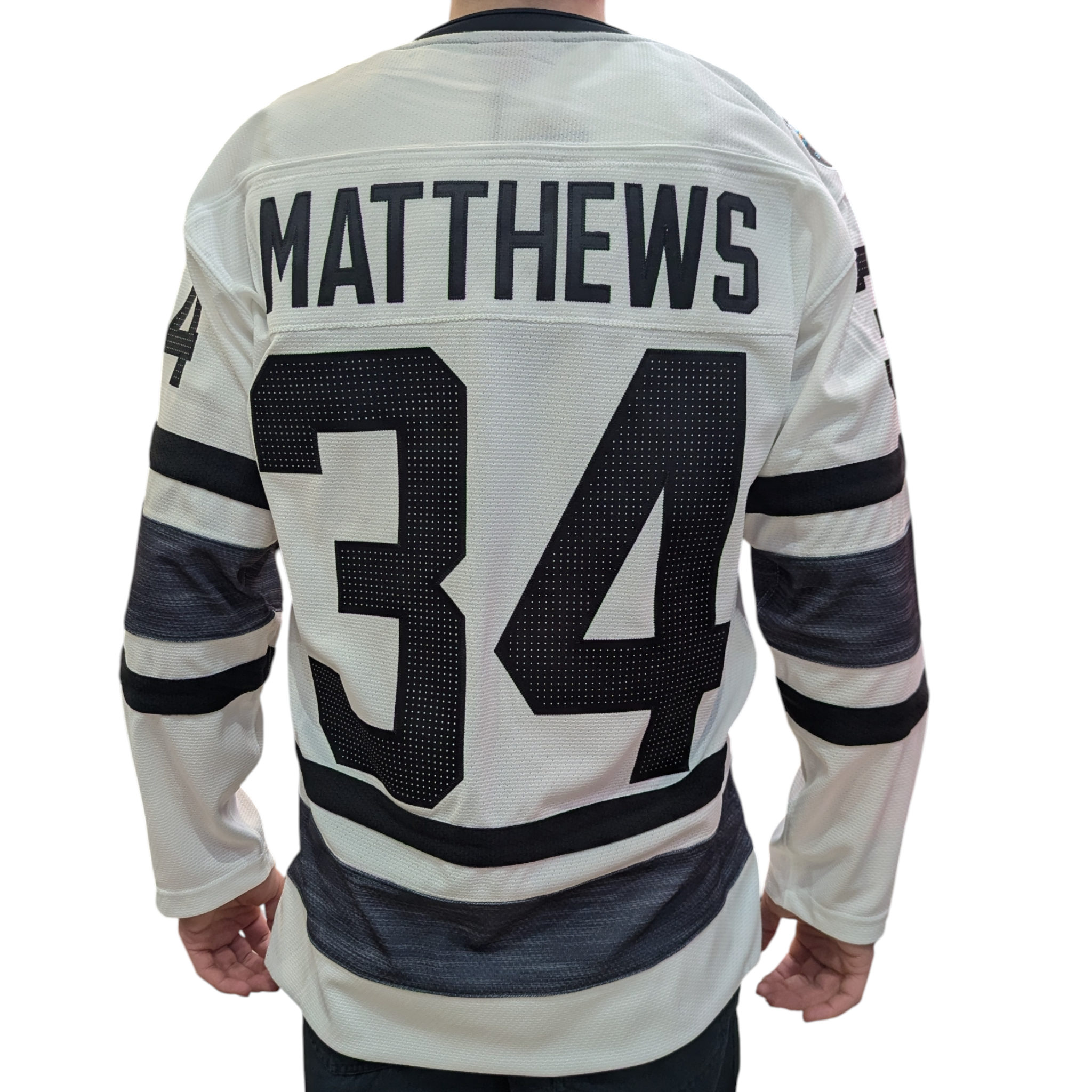 Men's Auston Matthews Toronto Maple Leafs 2019 All Star White Mitchell & Ness Power Play Jersey