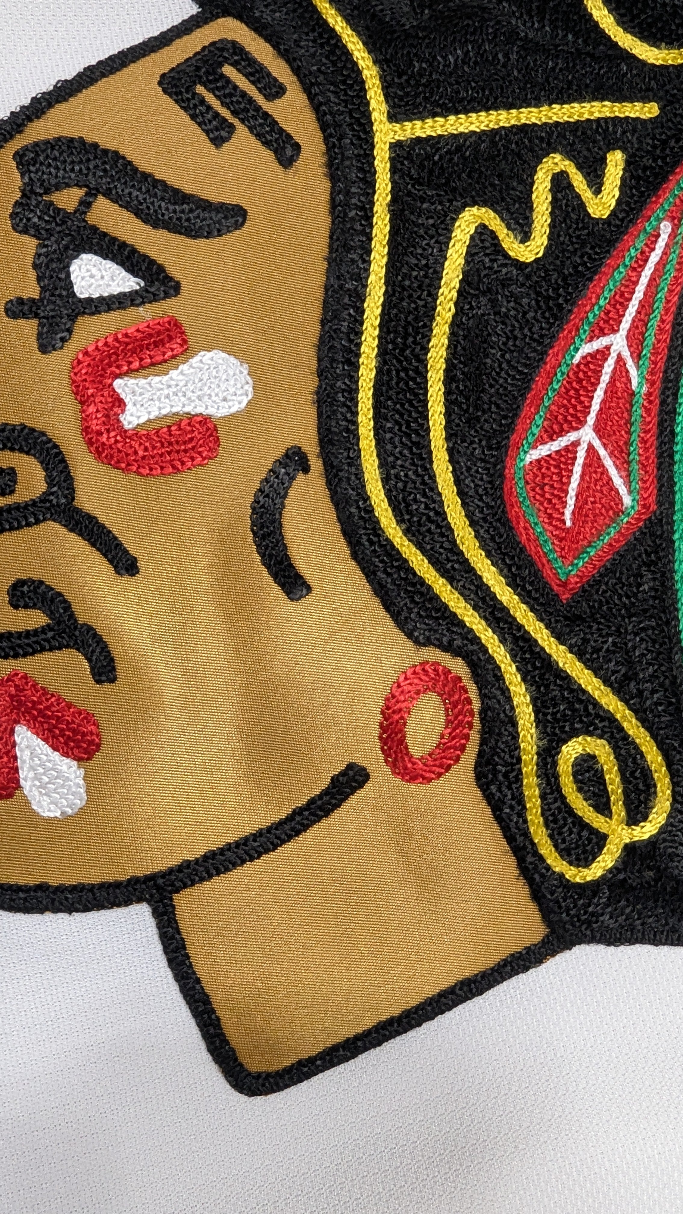 Chicago Blackhawks Made in Canada Adidas White Authentic Pro Jersey