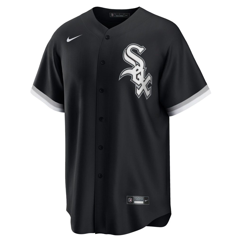 Men's Chicago White Sox Noah Schultz Nike Black Alternate Replica Jersey