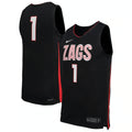 Gonzaga Bulldogs Nike Replica Basketball Jersey - Black