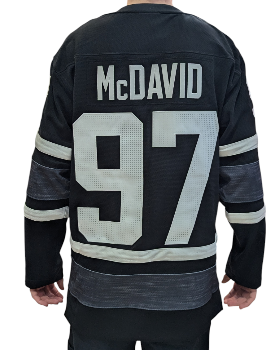 Men's Connor McDavid Edmonton Oilers 2019 All Star Black Mitchell & Ness Power Play Jersey