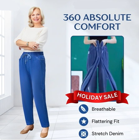 ⏳Limited-time 50% discount!!💕👖High Waist Ultra-Stretch Mom Jeans