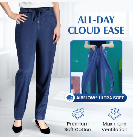 ⏳Limited-time 50% discount!!💕👖High Waist Ultra-Stretch Mom Jeans